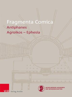 cover image of FrC 19.1 Antiphanes frr. 1-100